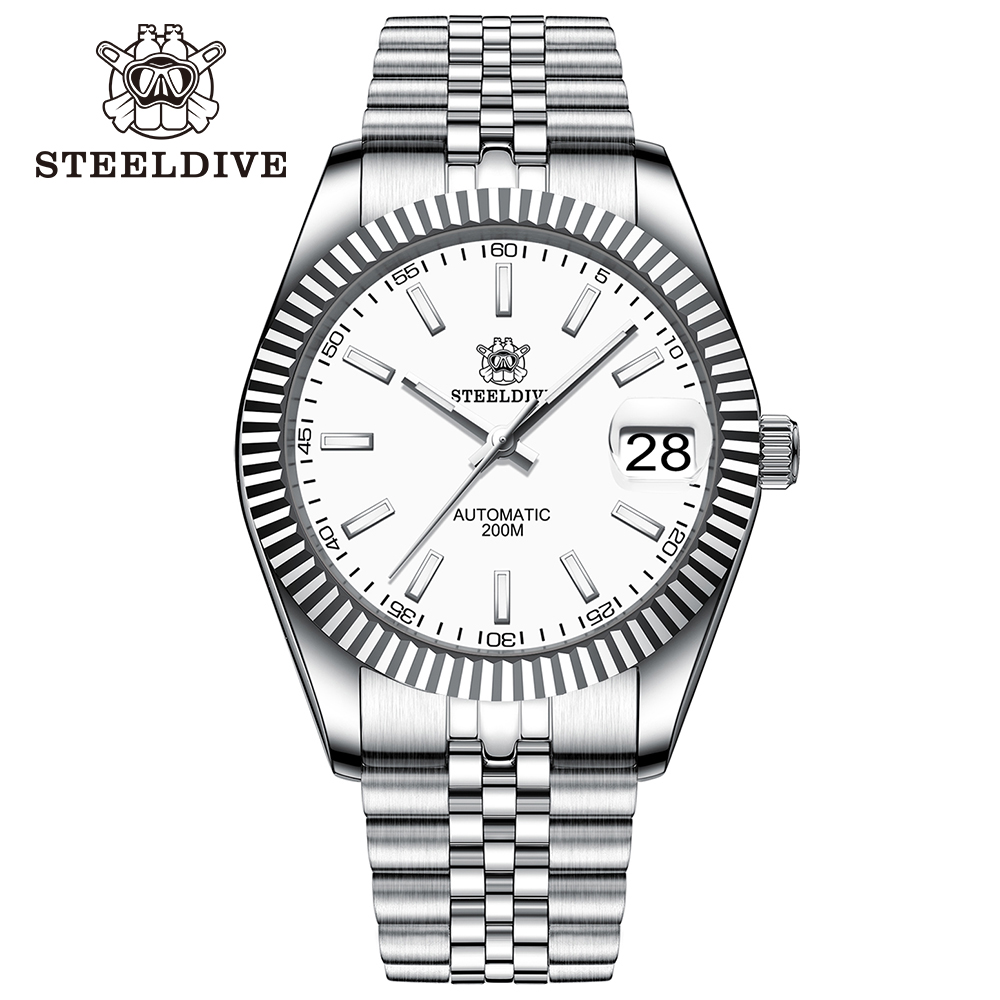 Seiko Watch Prospex - Steweldive-ハンドストラップ付き自動機械式時計,ターコイズsdplay,ゴースト,200m,防水,サファイア日付,nh35