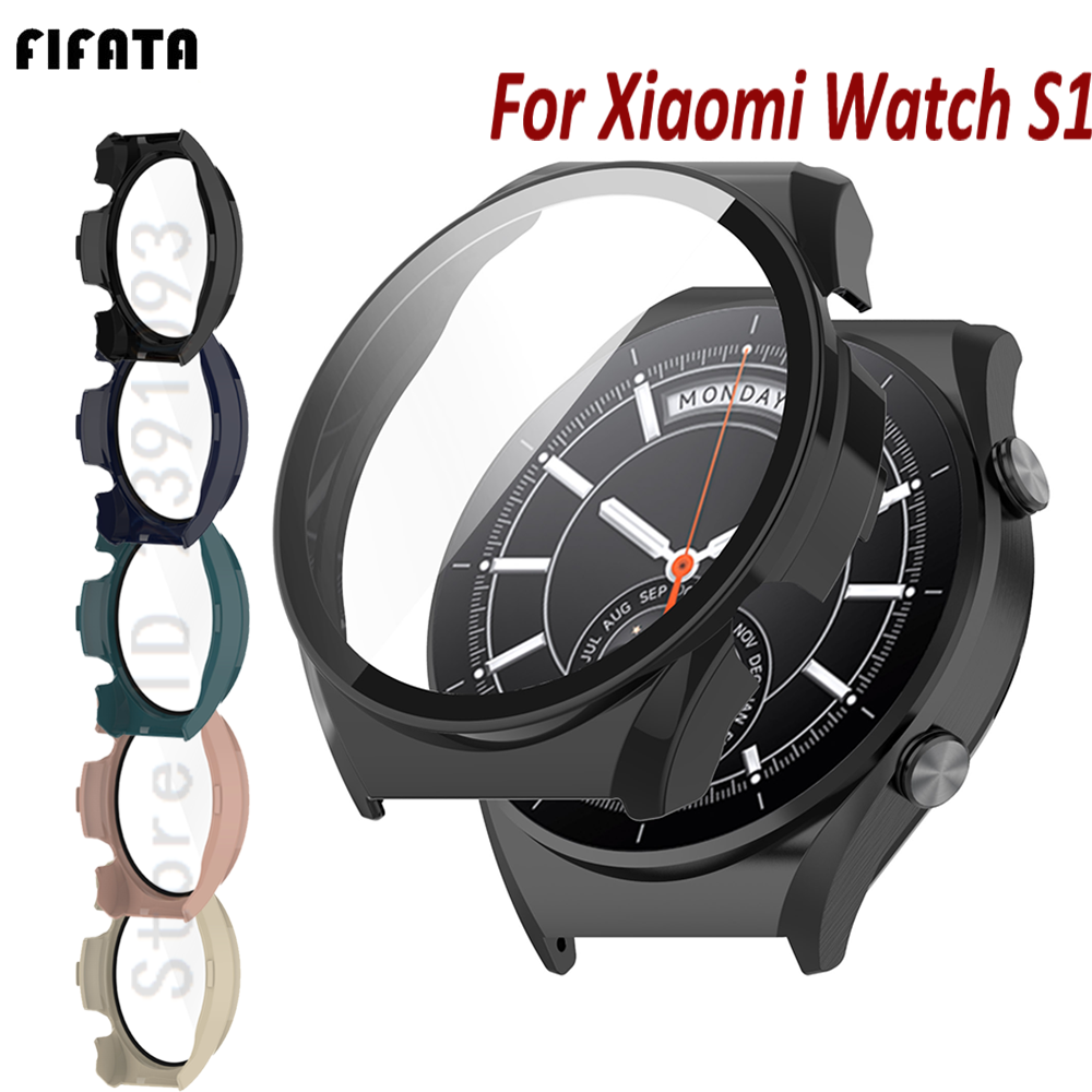 Silicone Watch Band 22Mm - スクリーンガラスプロテクターケース Xiaomi Watch S1 用 чехол