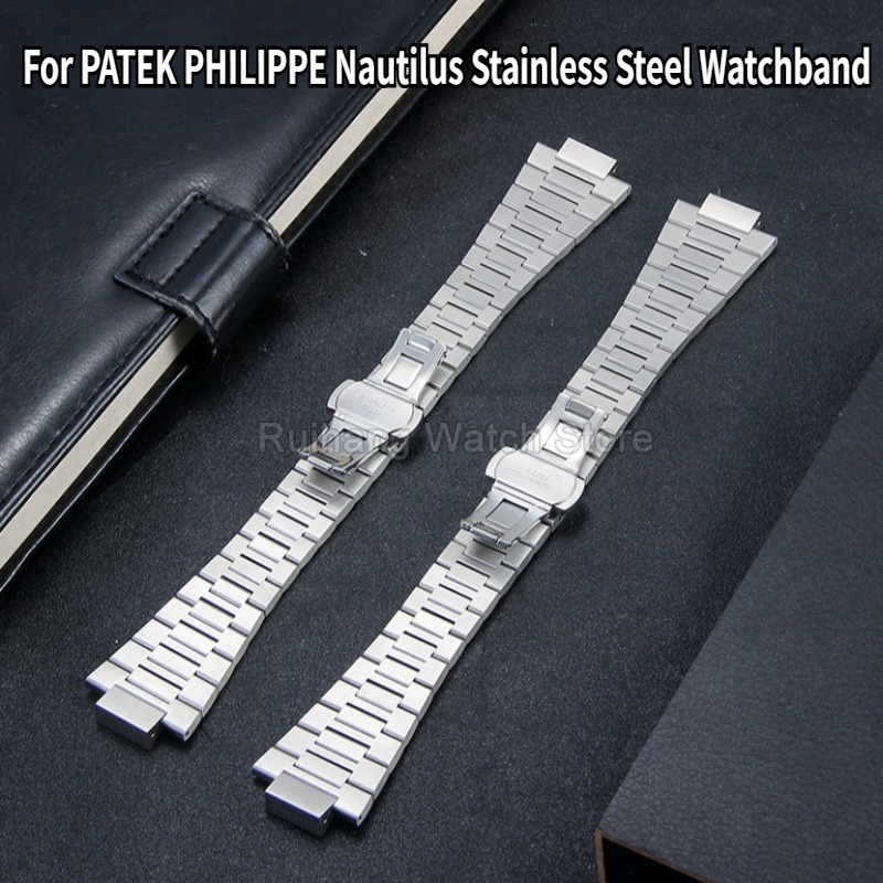 Patek Philippe Watch Nautilus - 高強度ステンレス鋼時計ストラップ 13 × 25 ミリメートルパテックフィリップノーチラス 5711