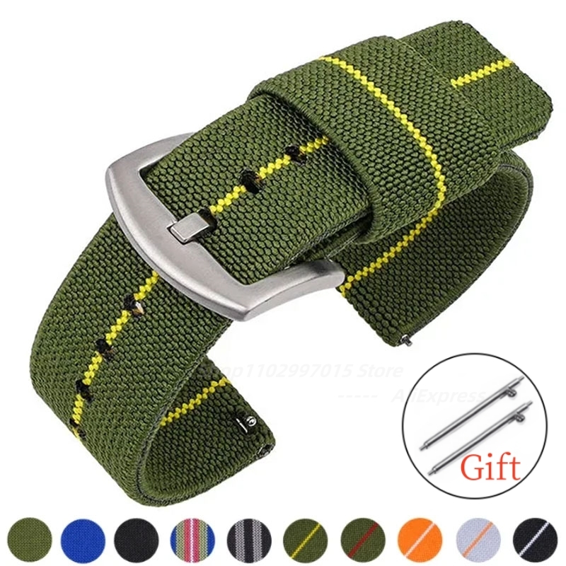 Nato Strap Nylon - ナイロン時計バンド 18 ミリメートル 20 ミリメートル 22