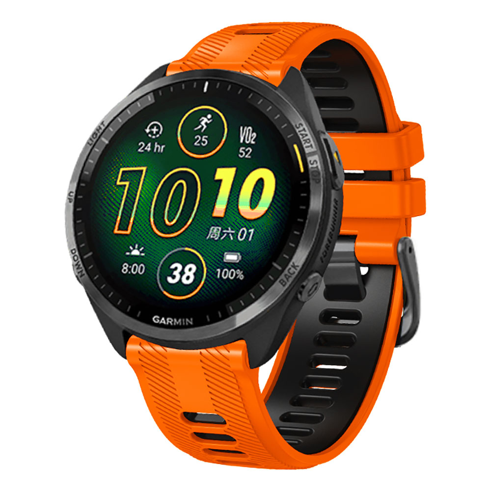 ガーミンフォアランナー 965 955 ソーラー 970 9 - Silicone Watch Band 22Mm のレビューと価格