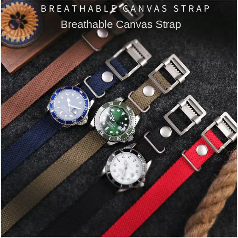 20mm 22mm 19mm 21mm 高品質ナイロンキャン - Nato Strap Nylon のレビューと価格
