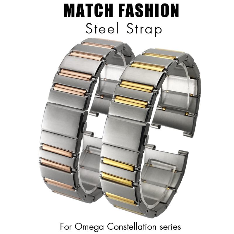 24 ミリメートル 17 ミリメートル高品質ステンレス鋼時計 - Omega Watch Constellation のレビューと価格