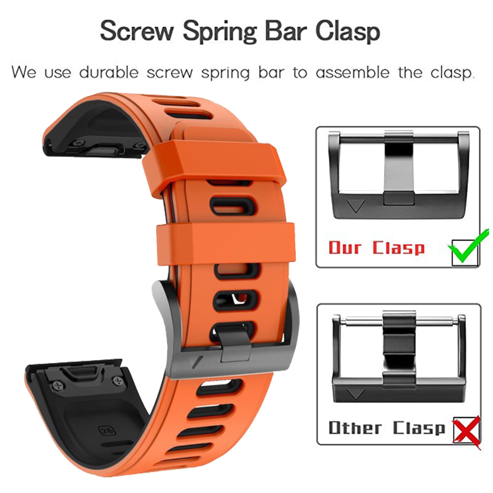 クイックリリース交換用時計バンド、時計バンド、22mm、26 - Silicone Watch Band 22Mm のレビューと価格