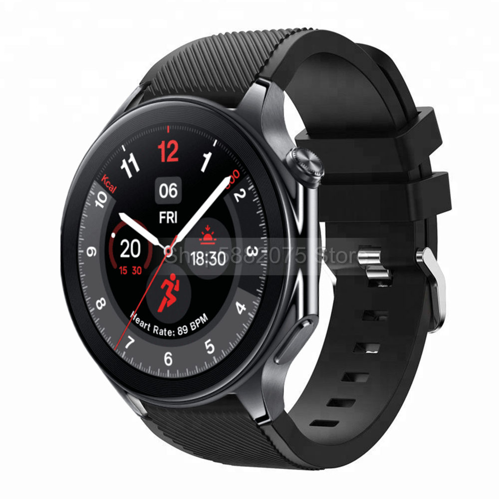 ワンプラスウォッチ用22mmシリコンストラップ4プロ × リ - Silicone Watch Band 22Mm のレビューと価格