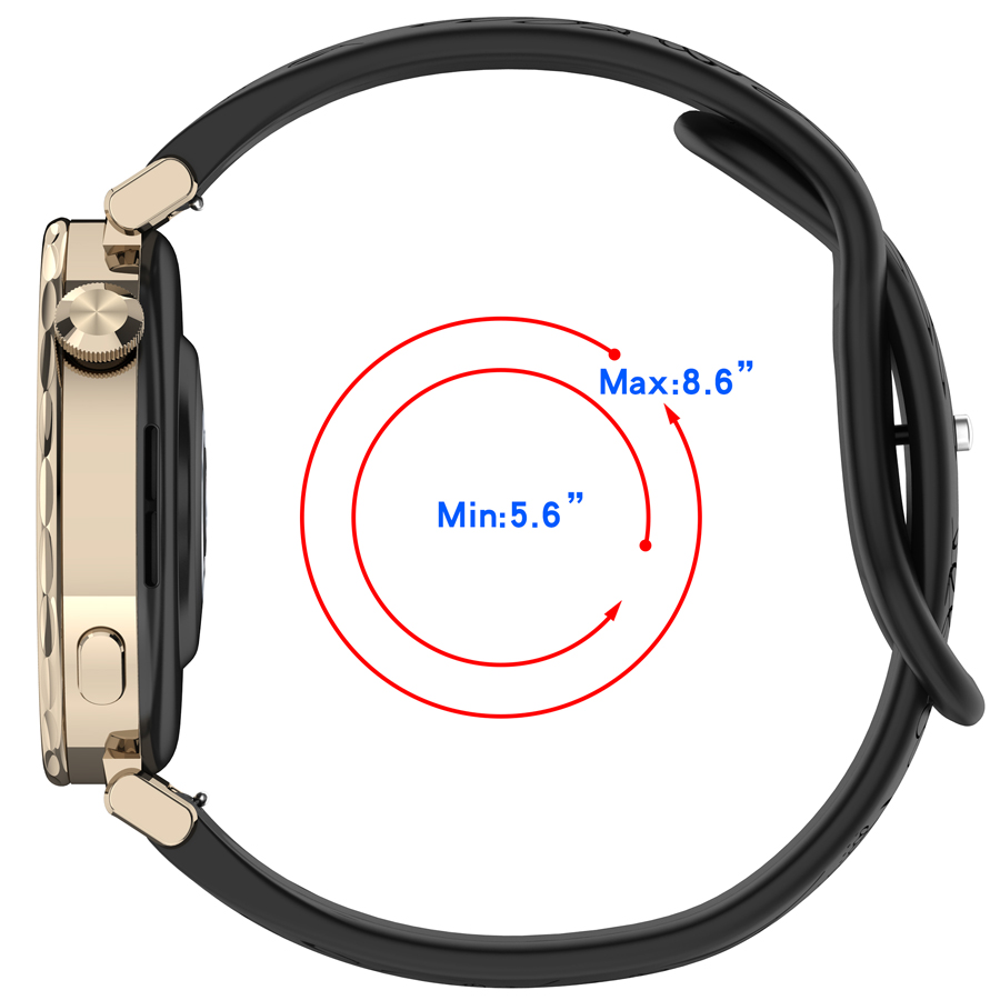20 22mm 3Dフラワーシリコンストラップ Samsun - Silicone Watch Band 22Mm のレビューと価格