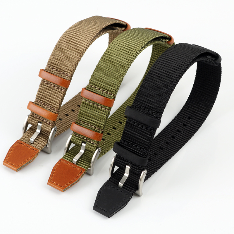 20 ミリメートル 22 ミリメートルメンズ屋外生地時計スト - Nato Strap Nylon のレビューと価格