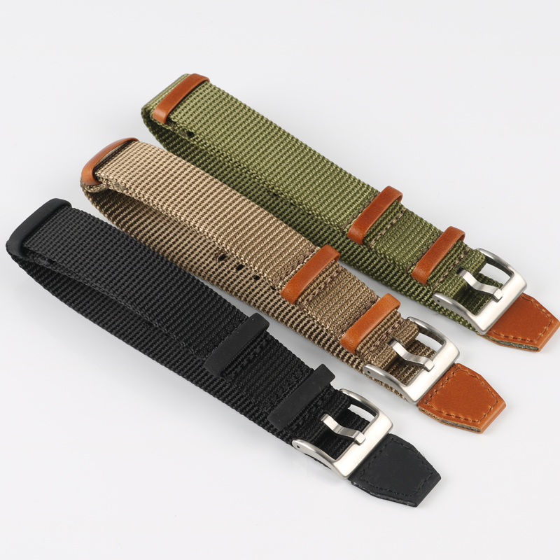 20 ミリメートル 22 ミリメートルメンズ屋外生地時計スト - Nato Strap Nylon のレビューと価格