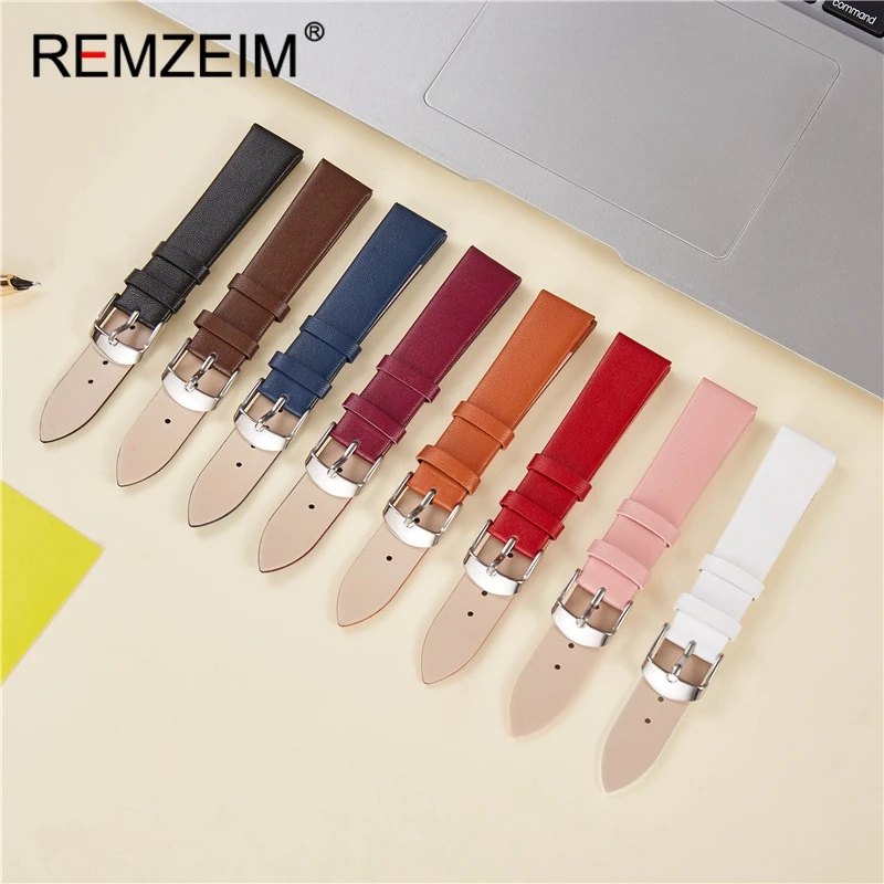 女性用超薄型レザーストラップ,アルミニウム,ピンク,超スリム - Suede Strap Watch のレビューと価格