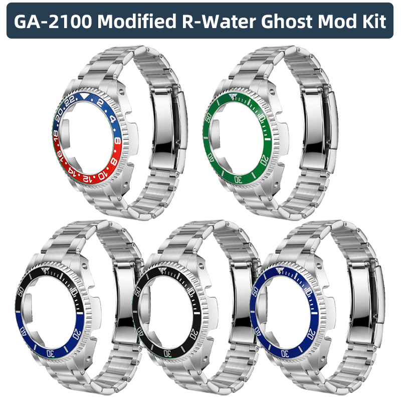 Casioak GA2100 ステンレス鋼ケースベゼル &  - Casio Watch G-Shock Ga-2100 のレビューと価格