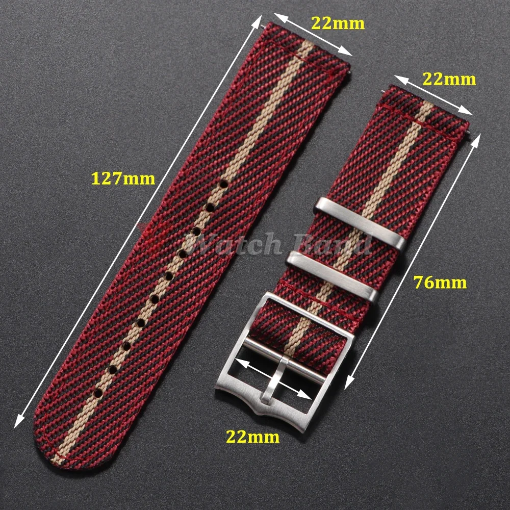 20 22 ミリメートルナイロンストラップチューダーオメガ時 - Nato Strap Nylon のレビューと価格