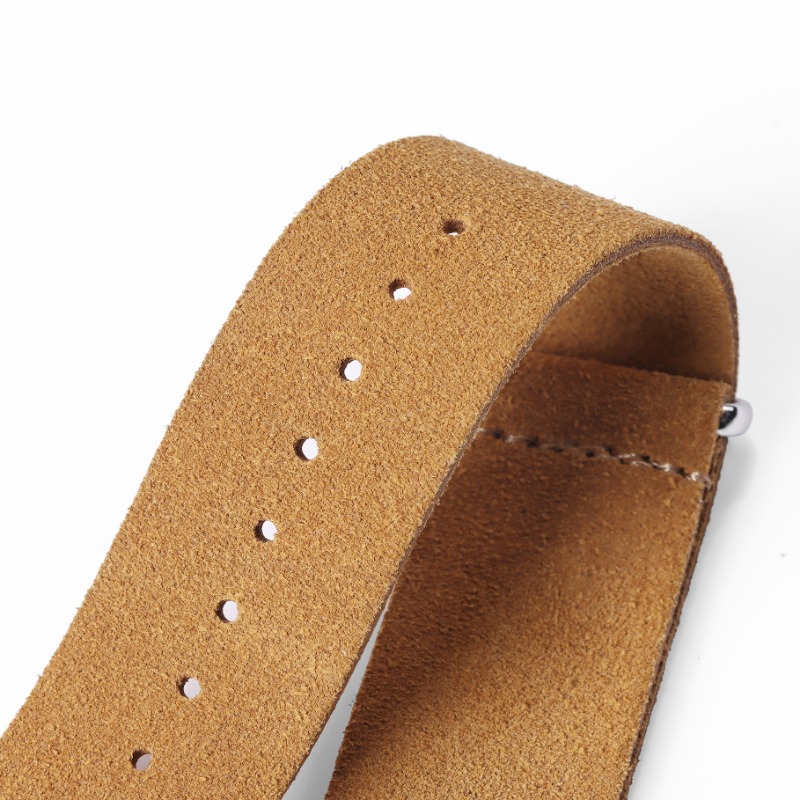 20 ミリメートル 22 ミリメートルユニバーサル軍事レトロ - Suede Strap Watch のレビューと価格