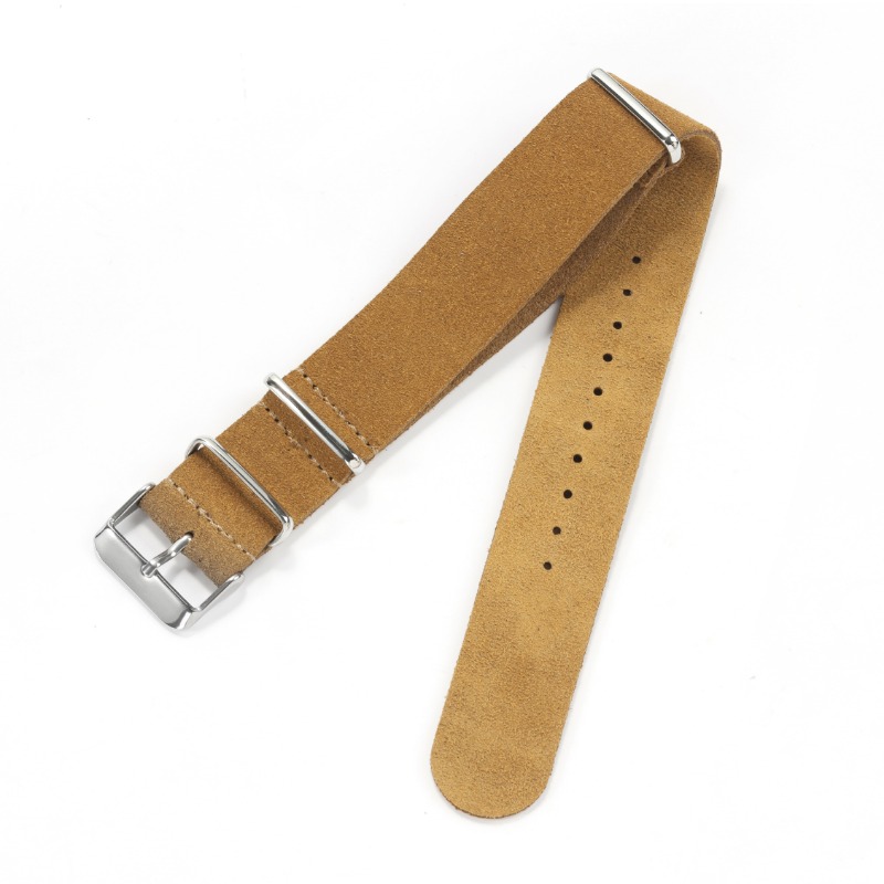 20 ミリメートル 22 ミリメートルユニバーサル軍事レトロ - Suede Strap Watch のレビューと価格