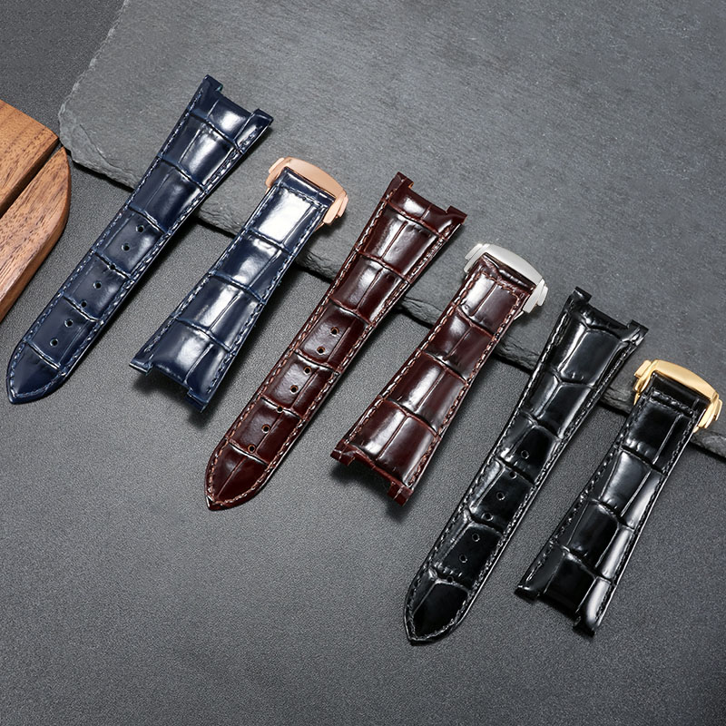 パーフォグのための本革の時計バンド、ビジネスウォッチブレスレ - Omega Watch Constellation のレビューと価格