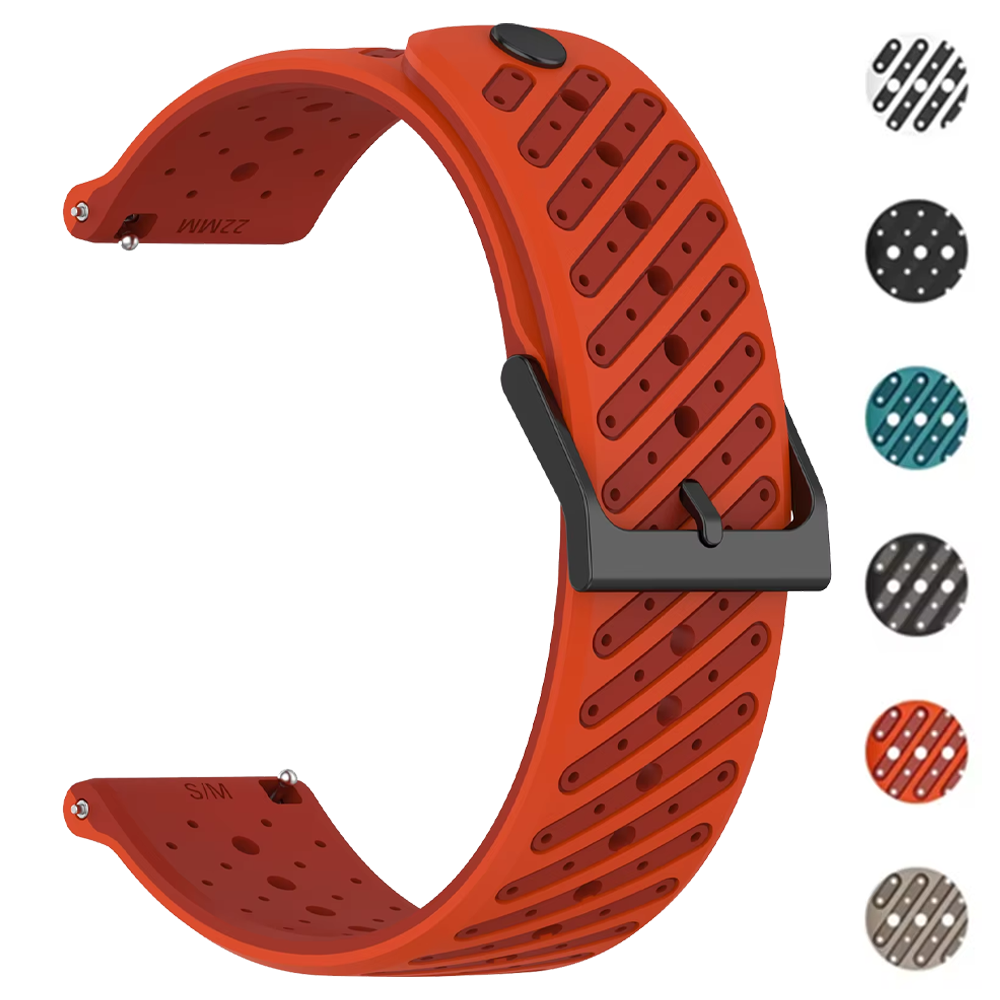 シリコーンスポーツバンドスント RACE 2 S/ラン/オー - Silicone Watch Band 22Mm のレビューと価格