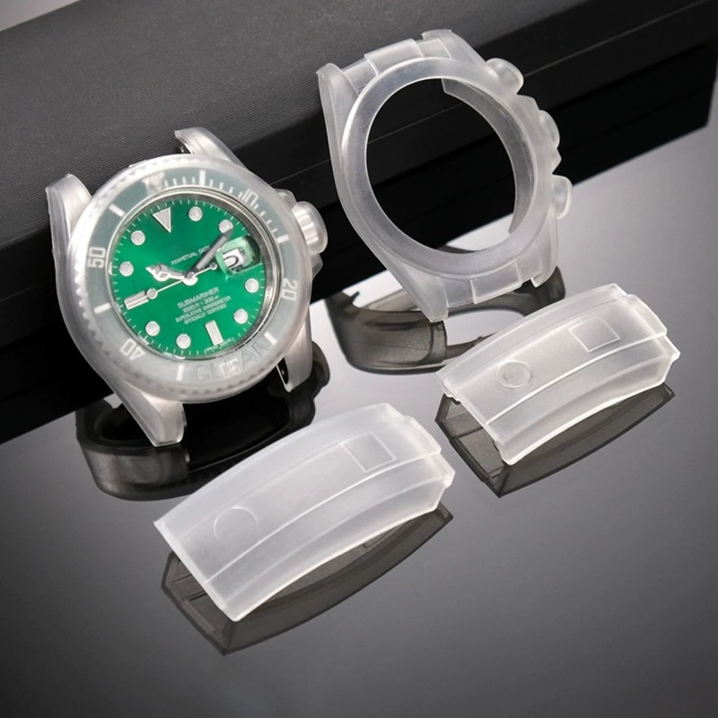 時計保護ケース透明傷防止防水シリコン保護フィルムロレックスウ - Rolex Watch Daytona のレビューと価格