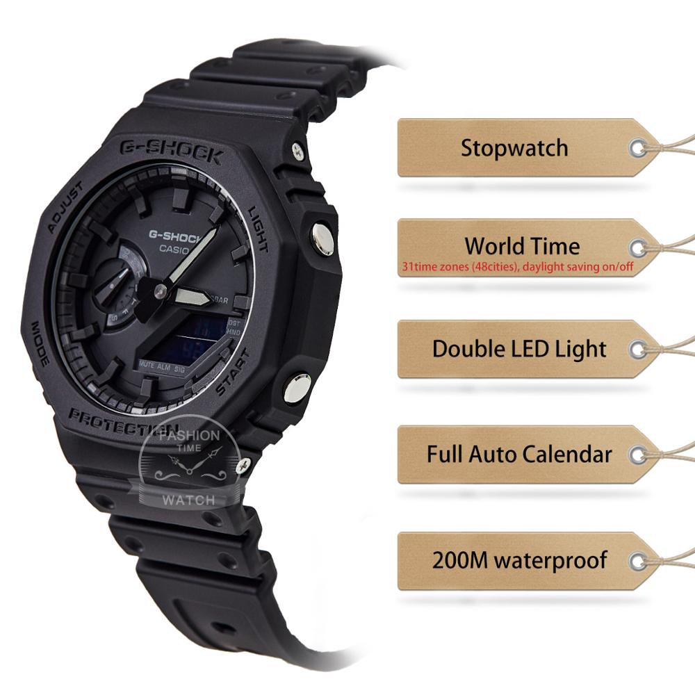 カシオ メンズ Gショック 超薄型時計 スポーツ 200m防 - Casio Watch G-Shock Ga-2100 のレビューと価格